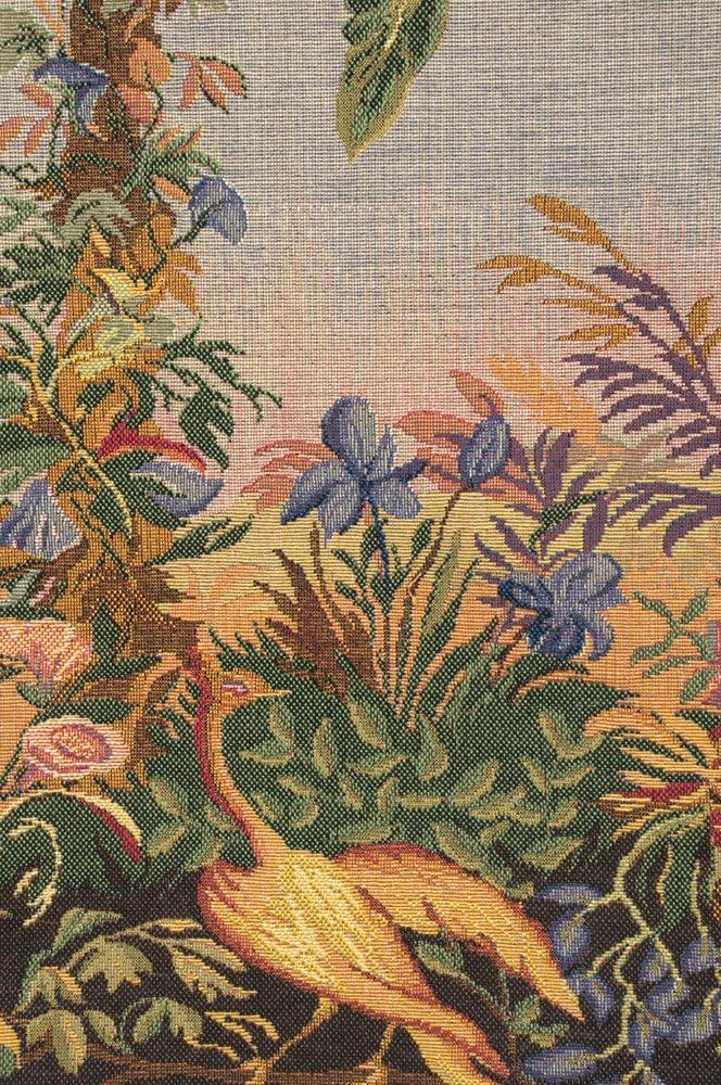 Charlotte Home Furnishings Inc. Offering of the Heart Large French Tapestry Wall Hanging, 41 x 58 Inch, Viscose Cotton and Polyester Blend Wall Art, Perfect For Home Decor And Wall Decor