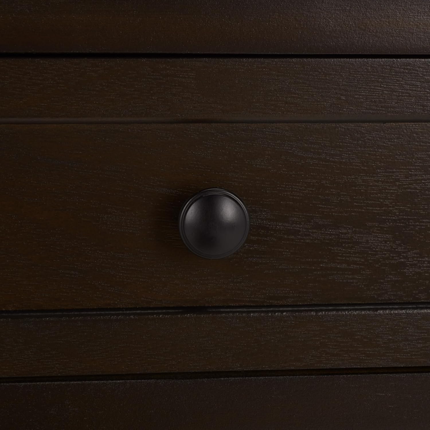 SAFAVIEH Furniture - Herman 2-Drawer Storage Unit - Dark Chocolate - Solid Wood - Classic Storage Design - Ideal for Living Room, Entryway, 29' W x 13' D x 27.5' H - Fully Assembled (AMH5702H)