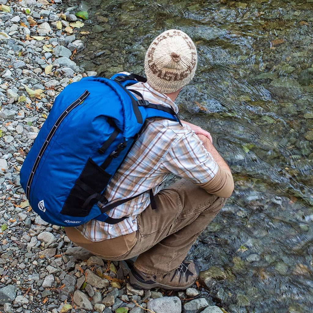 AquaQuest Cloudbreak Waterproof Backpack - Large 30L DryBag Daypack Great for Outdoors, Travel in All Weather