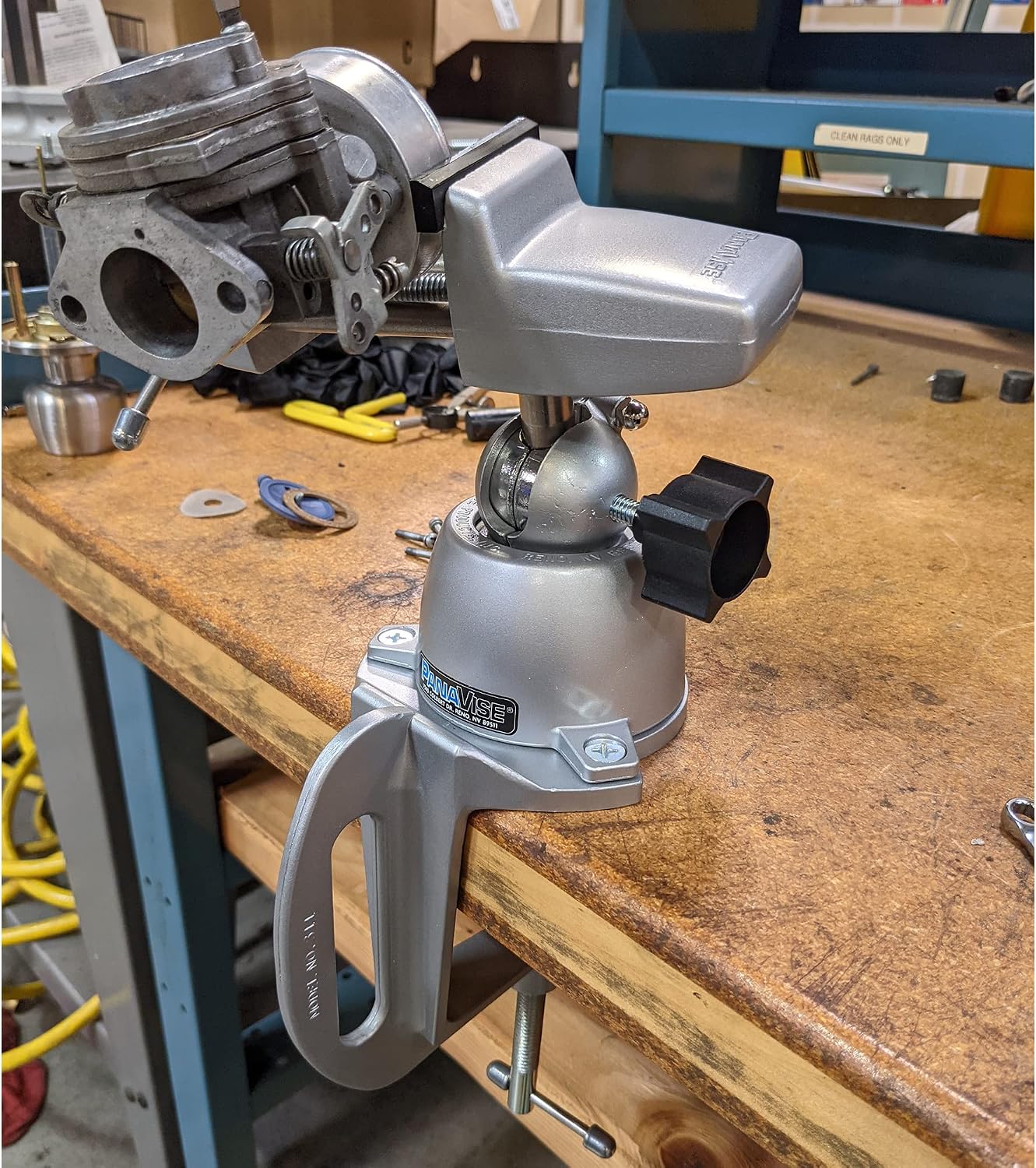 PanaVise 313 Heavy-Duty Clamping Vise Combo