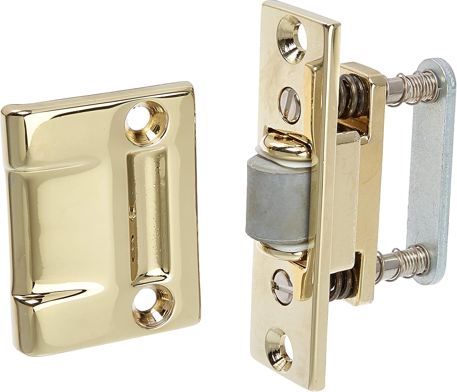 Baldwin 0430003 Roller Latch, Lifetime Brass