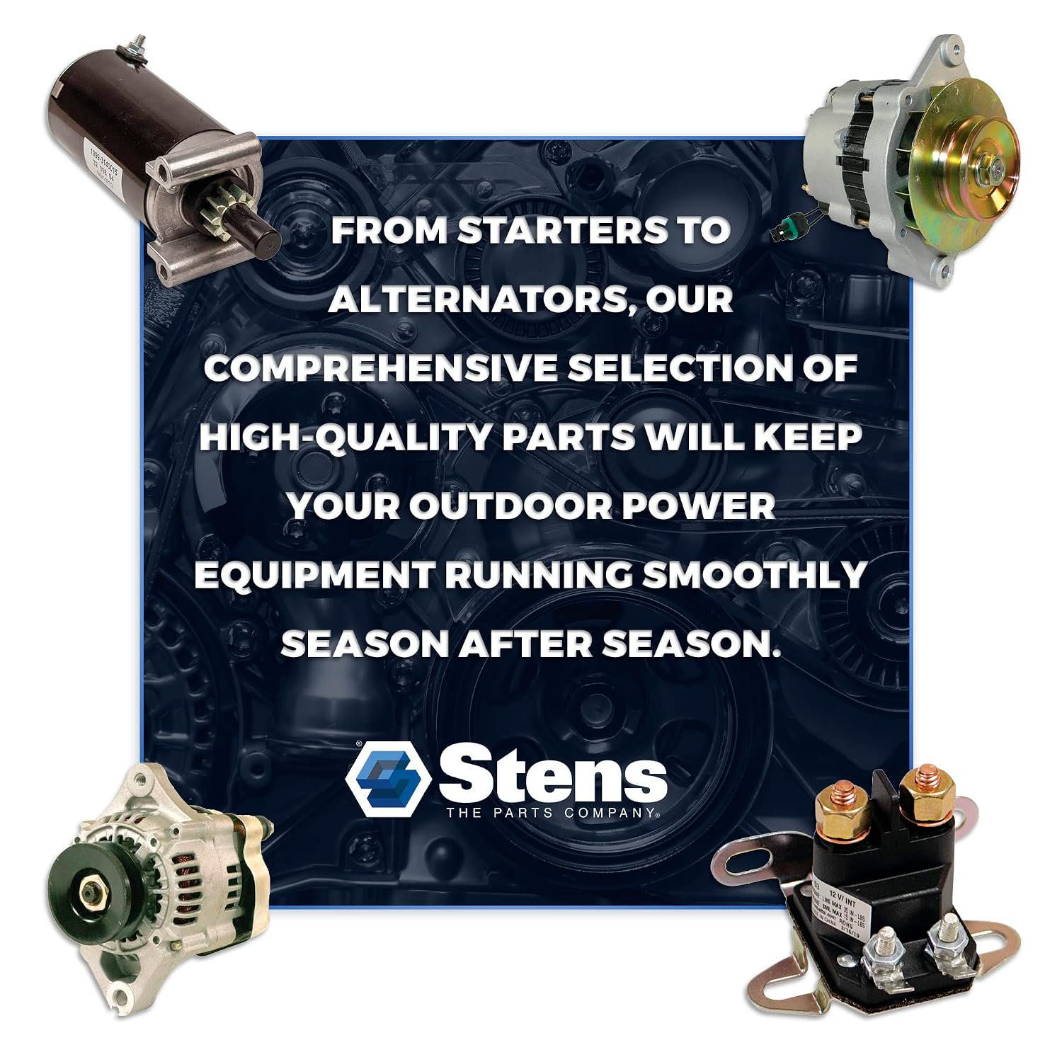 Stens 370-350 Tiller Tine Set For Troy Bilt Horse & Pony 1901118