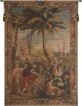 Charlotte Home Furnishings Inc. La Recolte Des Ananas I French Tapestry Wall Hanging 88 X 58 Inch Viscose Cotton And Polyester Blend Wall Art Perfect For Home Decor And Wall Decor