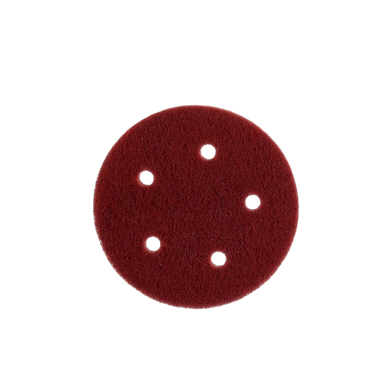 Cubitron Hookit 7447 PRO Disc, 5' x NH 5 HLS, A VFN, Aluminum Oxide, Maroon (Pack of 40)