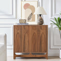 Bifins Sideboard Buffet Cabinet with Storage, 31.5' Mid Century Modern Storage Cabinet with Adjustable Shelf and 2 Doors for Dining Room, Living Room,Entry