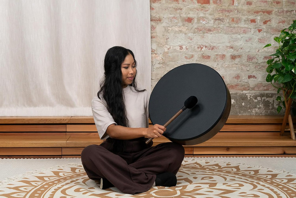 Meinl Sonic Energy 18' Bodhran Shaman Frame Drum with Mallet For Meditation, Sound Healing Therapy, ASMR, Yoga