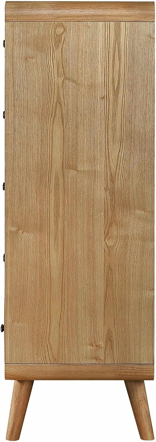 Coaster Home Furnishings Robyn 5-Drawer Bedroom Chest of Drawers Light Ash