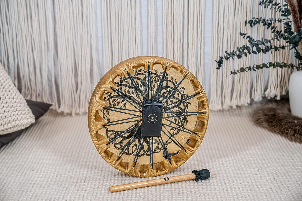 Meinl Sonic Energy 15' Native American Style Hoop Shaman Drum with Mallet For Meditation, Sound Healing Therapy, ASMR, Yoga