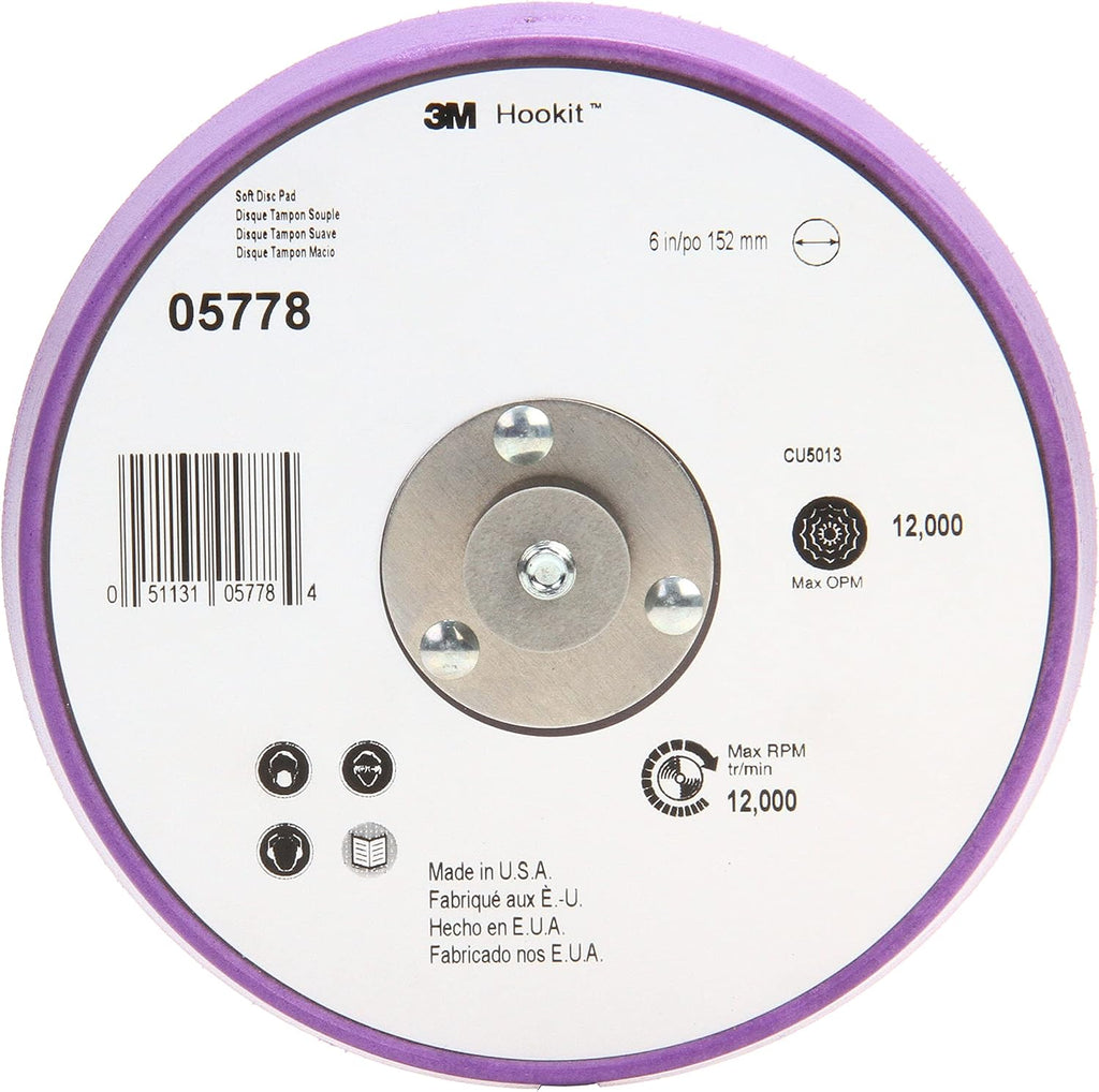 3M Painter's Disc Pad with Hookit, 05778, 6 in