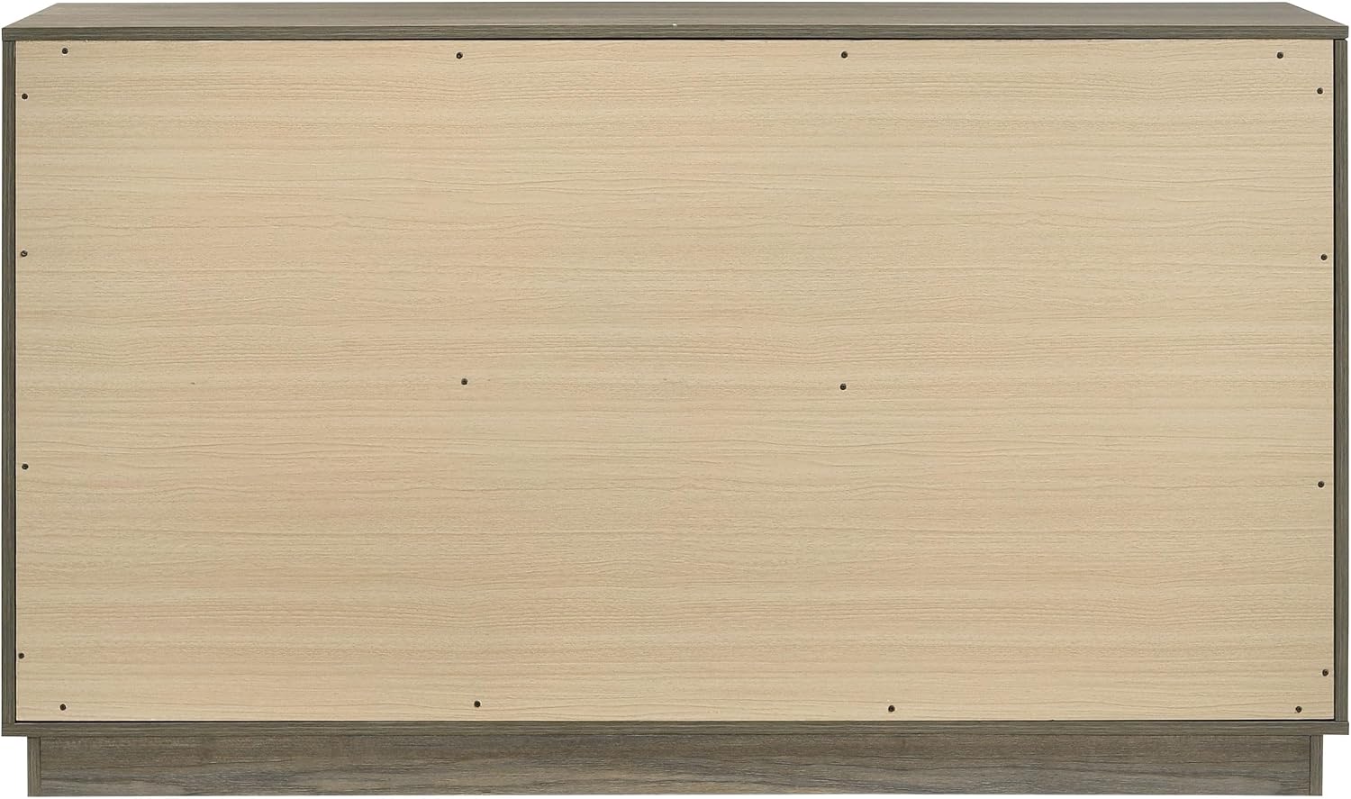 Coaster Home Furnishings - Fenwick - Engineered Wood - 9-Drawer Dresser with Contemporary Style, Two-Tone Design, Hidden Jewelry Drawer, Antique Nickel Handles - Bedroom - Grey Oak - 224983