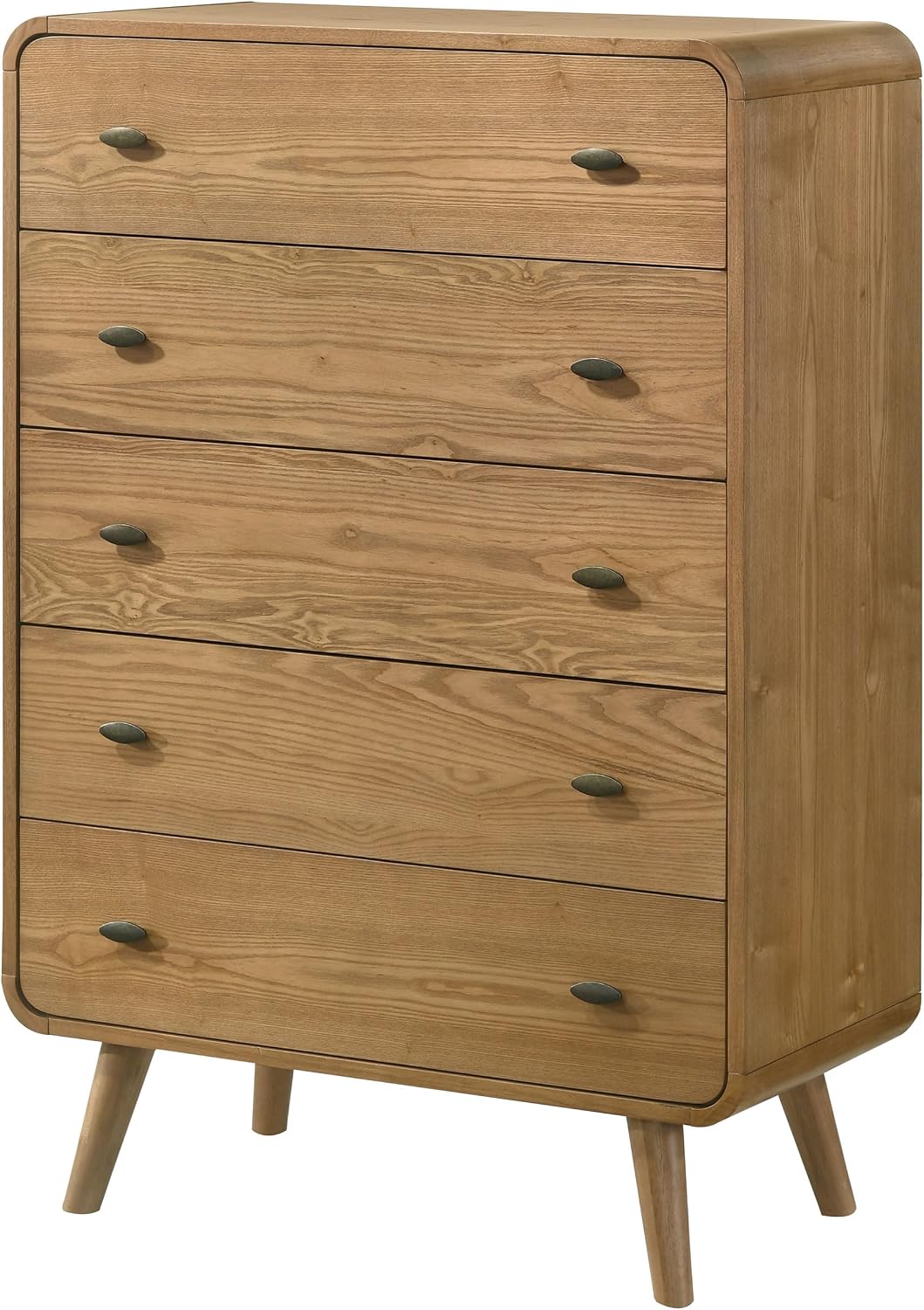 Coaster Home Furnishings Robyn 5-Drawer Bedroom Chest of Drawers Light Ash