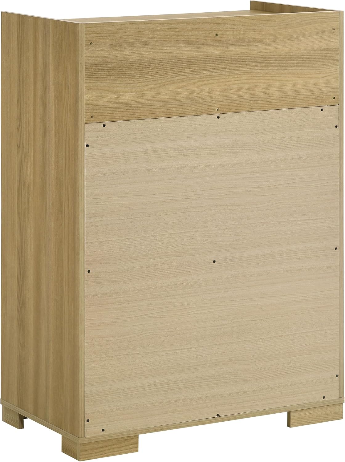Coaster Home Furnishings - Hyland - Wood - 4-Drawer Chest with Metal Glides, Two-Tone Design and Natural-Finished Hardware - Coastal - Bedroom - Natural - 215655