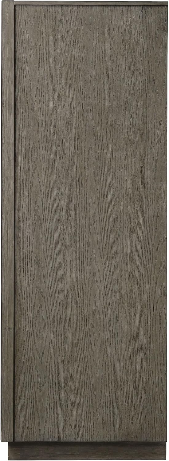 Coaster Home Furnishings - Durango - Wood - 5-Drawer Chest with Long Bar Pulls, Flat Panel Front, Linear Handles and Mitered Trim - Contemporary - Bedroom - Taupe Oak - 223275