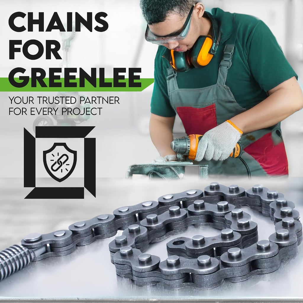 27831 – 24' Clamp Chain for Greenlee Ultra Super 6801, 640, 6001 | Industrial-Grade Conduit Holding Chain