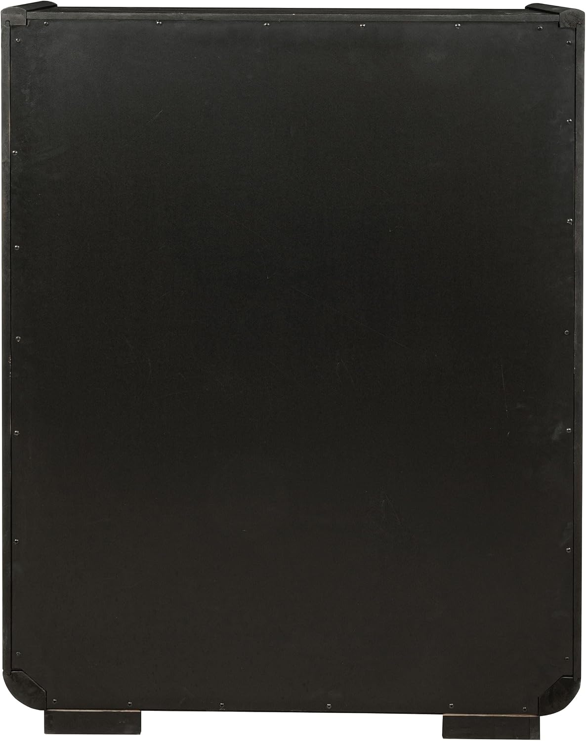 Coaster Home Furnishings - Leandro - Wood - 5-Drawer Chest with Recessed Pulls, Felt-Lined Top and Fully Enclosed Storage - Bedroom - Burnished Black - 222495