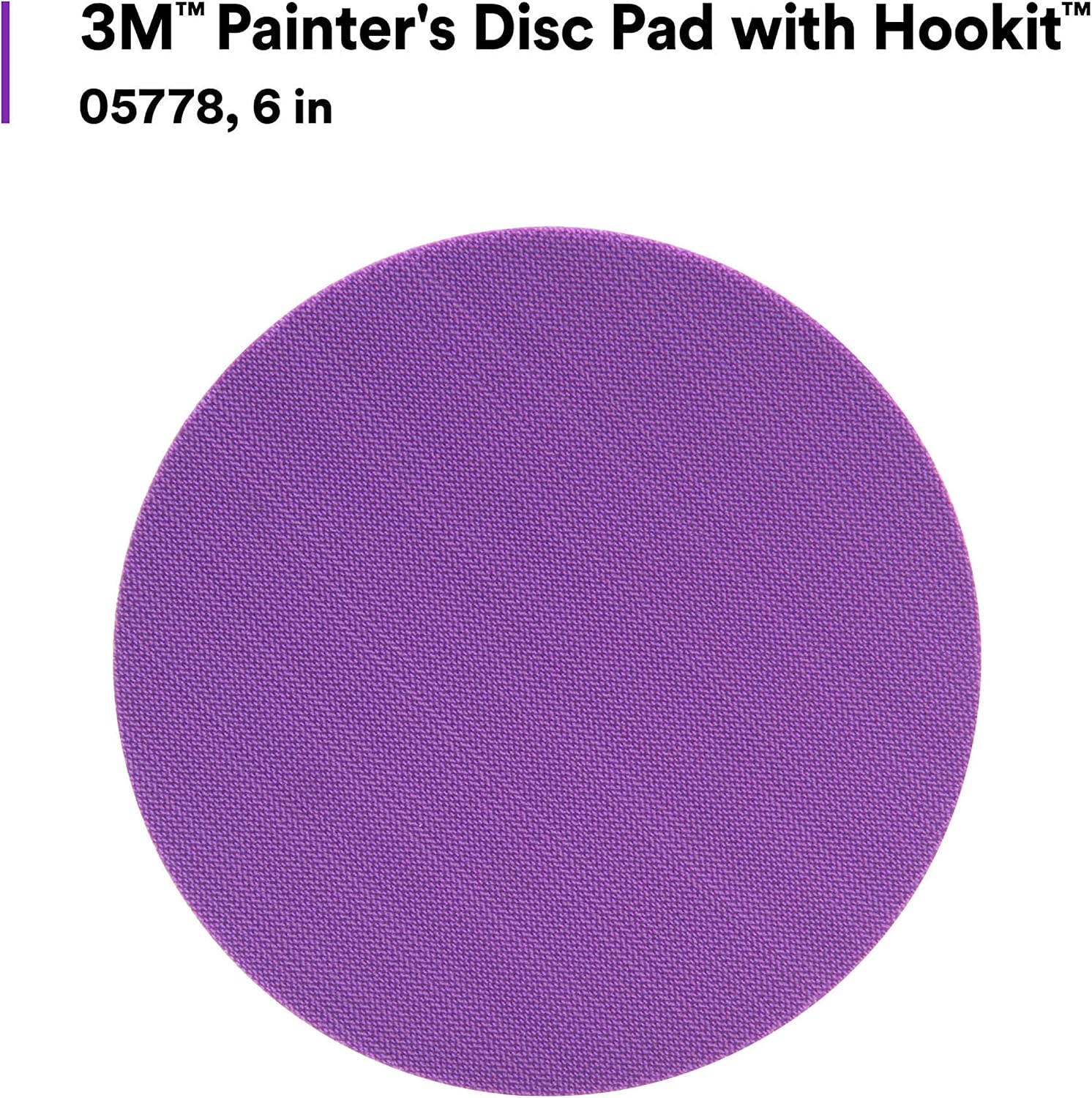 3M Painter's Disc Pad with Hookit, 05778, 6 in