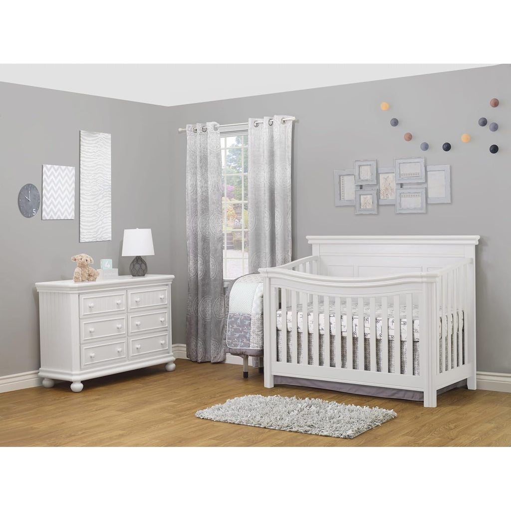 Sorelle Finley RTA 6 Drawer Double Dresser
