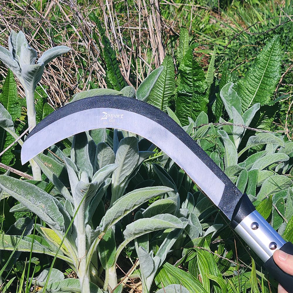 Zenport K310 K10 Harvest Sickle, Carbon Steel Blade/Aluminum Handle (Pack of 12)