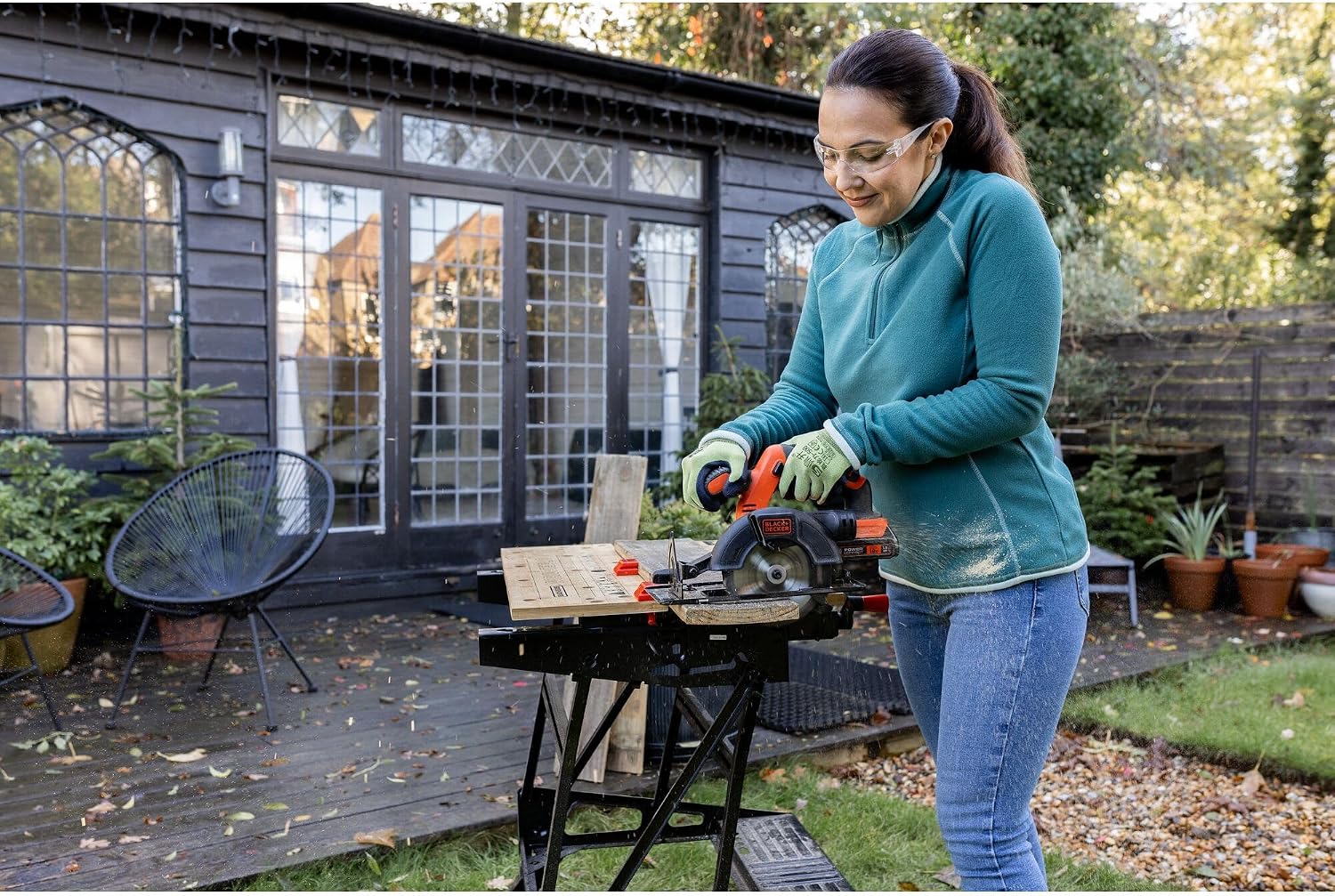 BLACK+DECKER Workmate 825 Deluxe Dual-Height Workbench, WM825-XJ