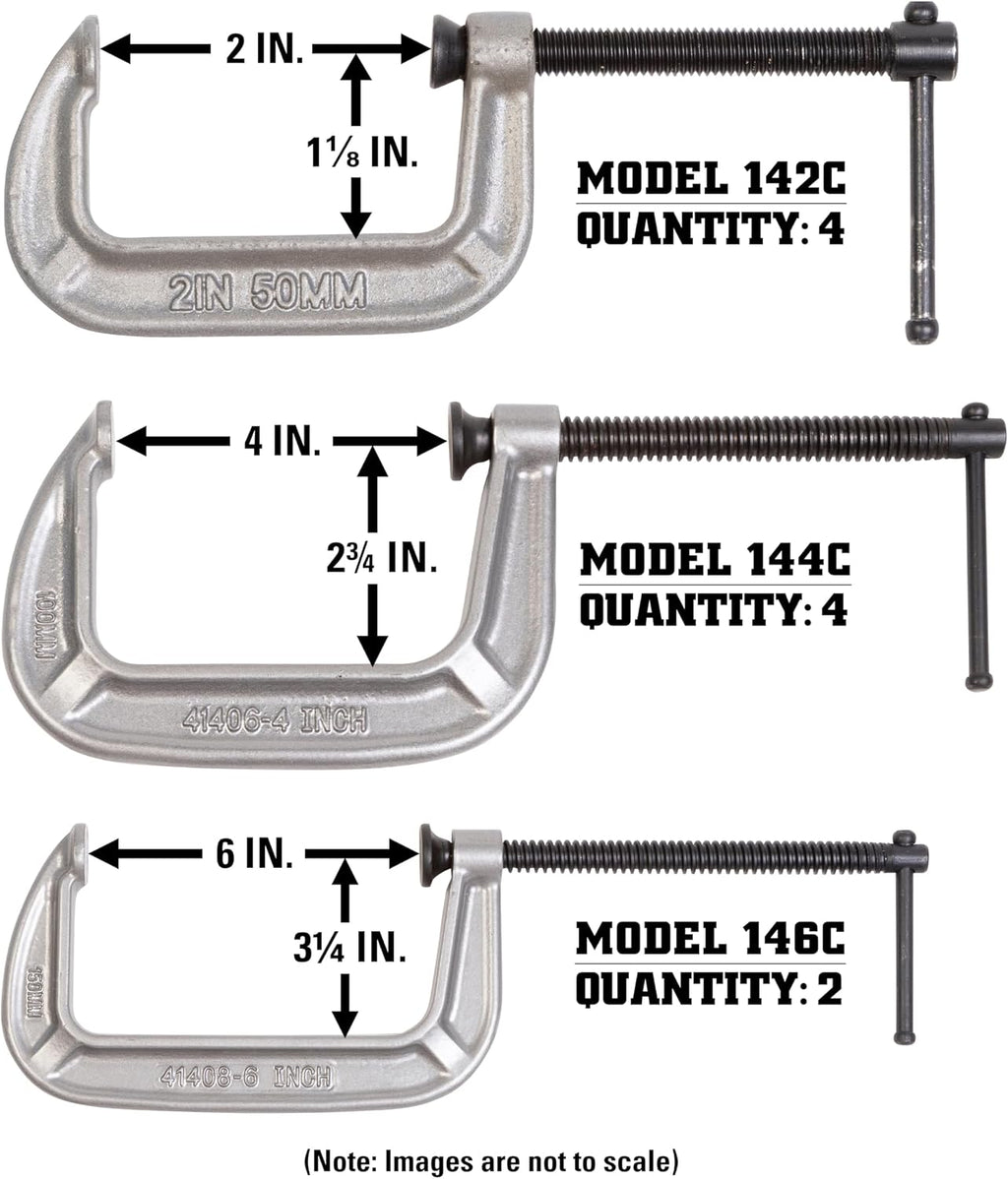 Wilton 140 Series Carriage C-Clamp Kit (11117)