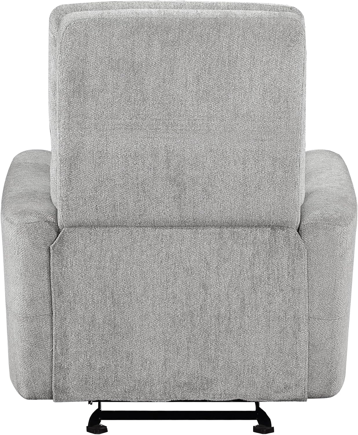 Lexicon Glider Recliner Chair Living Room Reclining Sofa Chair, Home Theater Seating, Nursery Glider Recliner, Manual Recliner Sofa Chair for Living Room/Office/Apartment, Grey