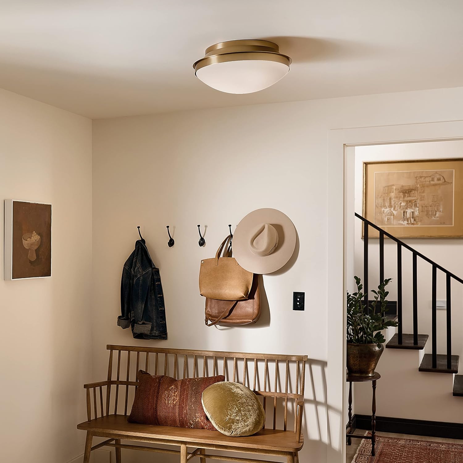 Kichler Flush Mount 3Lt