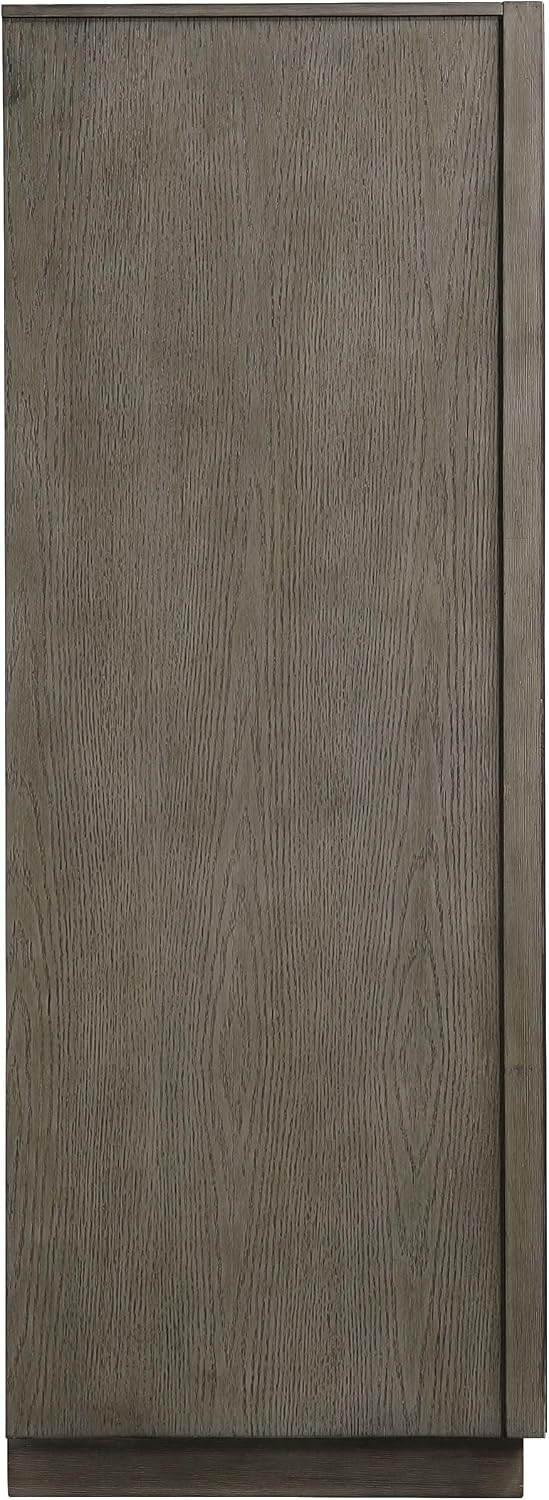 Coaster Home Furnishings - Durango - Wood - 5-Drawer Chest with Long Bar Pulls, Flat Panel Front, Linear Handles and Mitered Trim - Contemporary - Bedroom - Taupe Oak - 223275