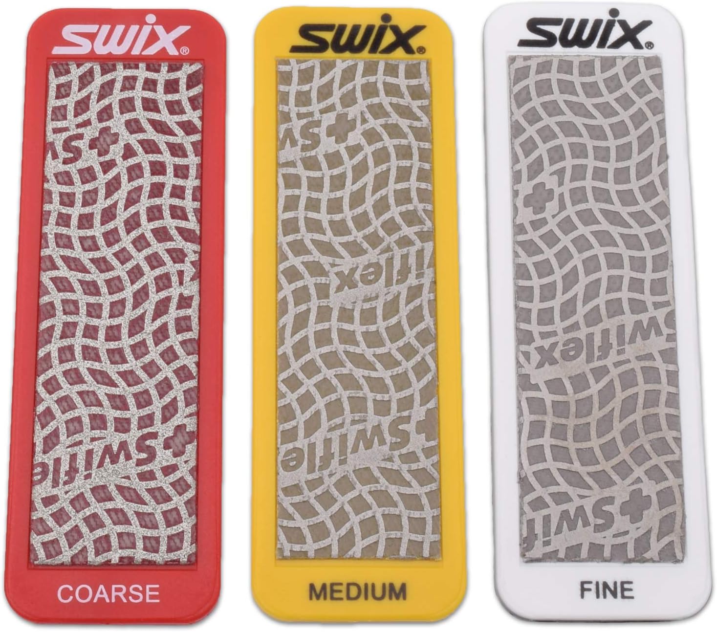 RaceWax Multi Edge Kit 80mm - Three Diamond Stones for Ski Base and Side with Gummi & More - (ZL-7033)