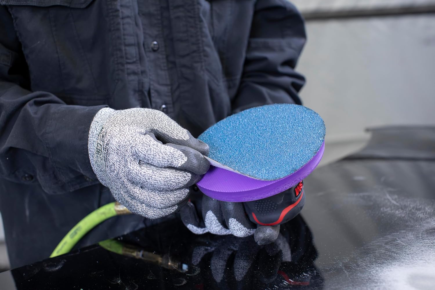 3M Stikit Blue Abrasive Disc 36561, 40E, 6 in, No Hole, 50 Discs, Excellent Performance and Cut, Sanding Discs for Paint, Primer, Metal, Collision Repair