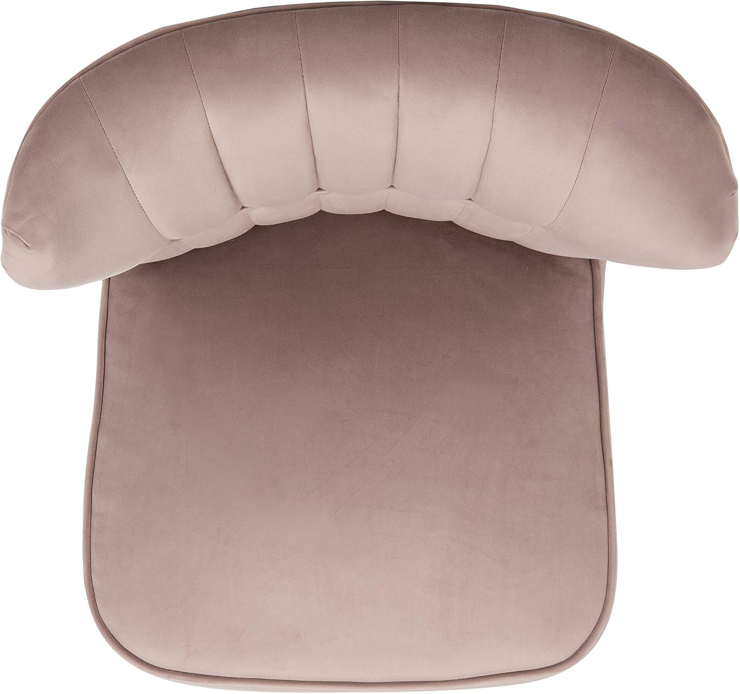 Safavieh Home June Retro Glam Mauve Velvet and Natural Accent Chair