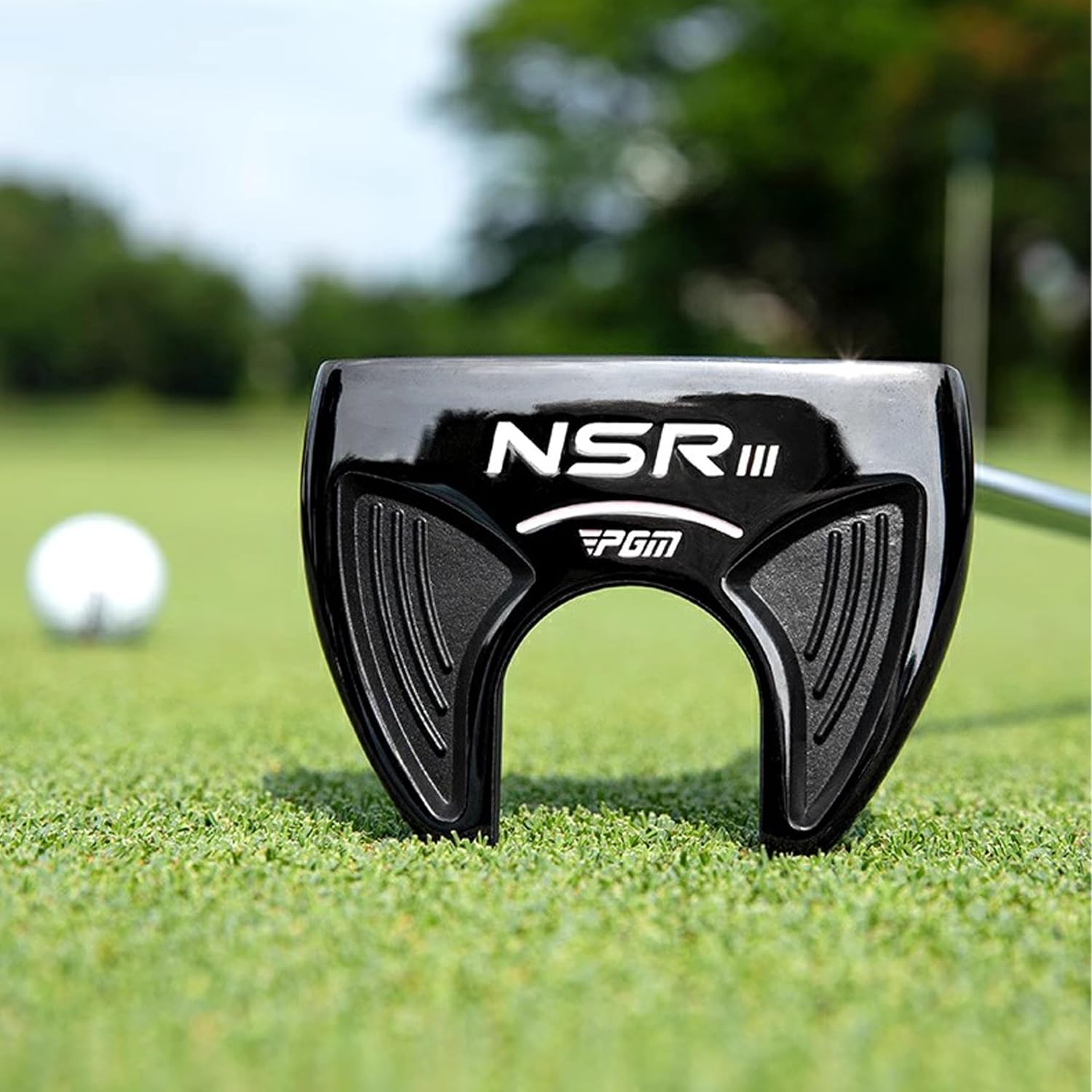 PGM 33' Golf Putters for Women Right Handed with Headcover, Alignment Aid High Moi Mallet Putter Golf Club for Straighter Putts