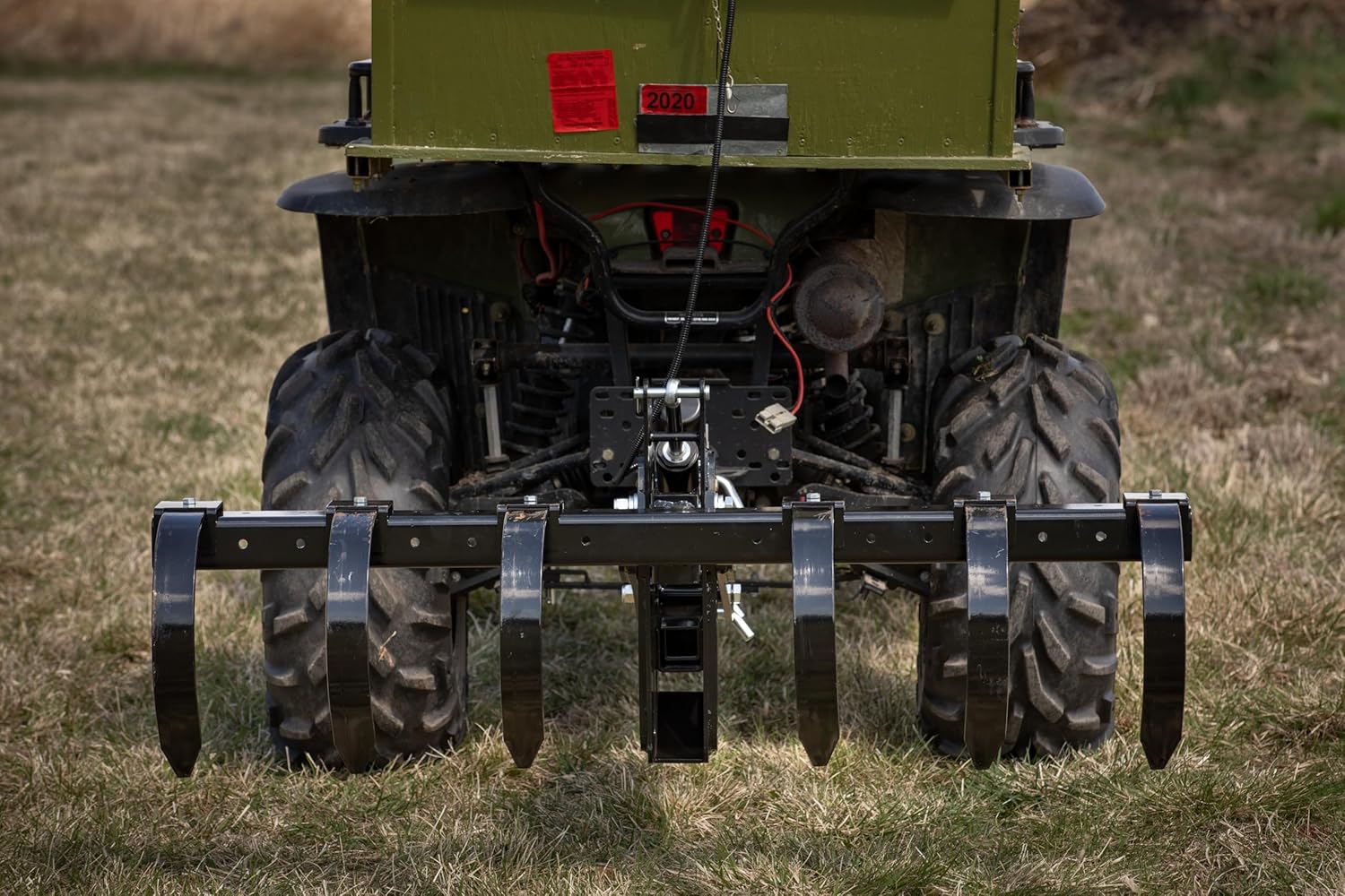 MotoAlliance Impact IMPLEMENTS® Cultivator/Chisel Plow for ATV, UTV, & Lawn/Garden Tractors. Great for Breaking up Soil and Providing a Bed for Plants, Seeds, and More.