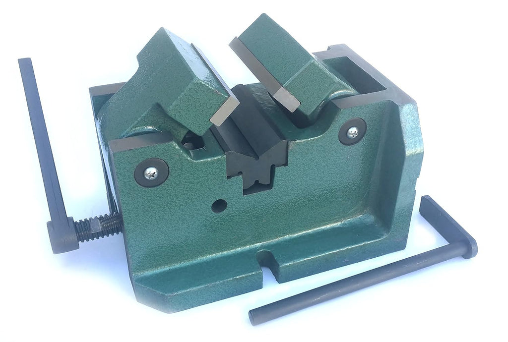 HHIP 3900-1720 Horizontal Vertical Machine Vise for Holding Shafts and Round Parts, 4'