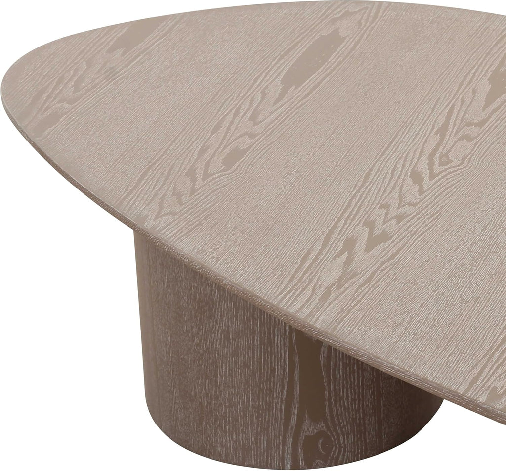 Tov Furniture Rhema Washed Ash Oblong Coffee Table