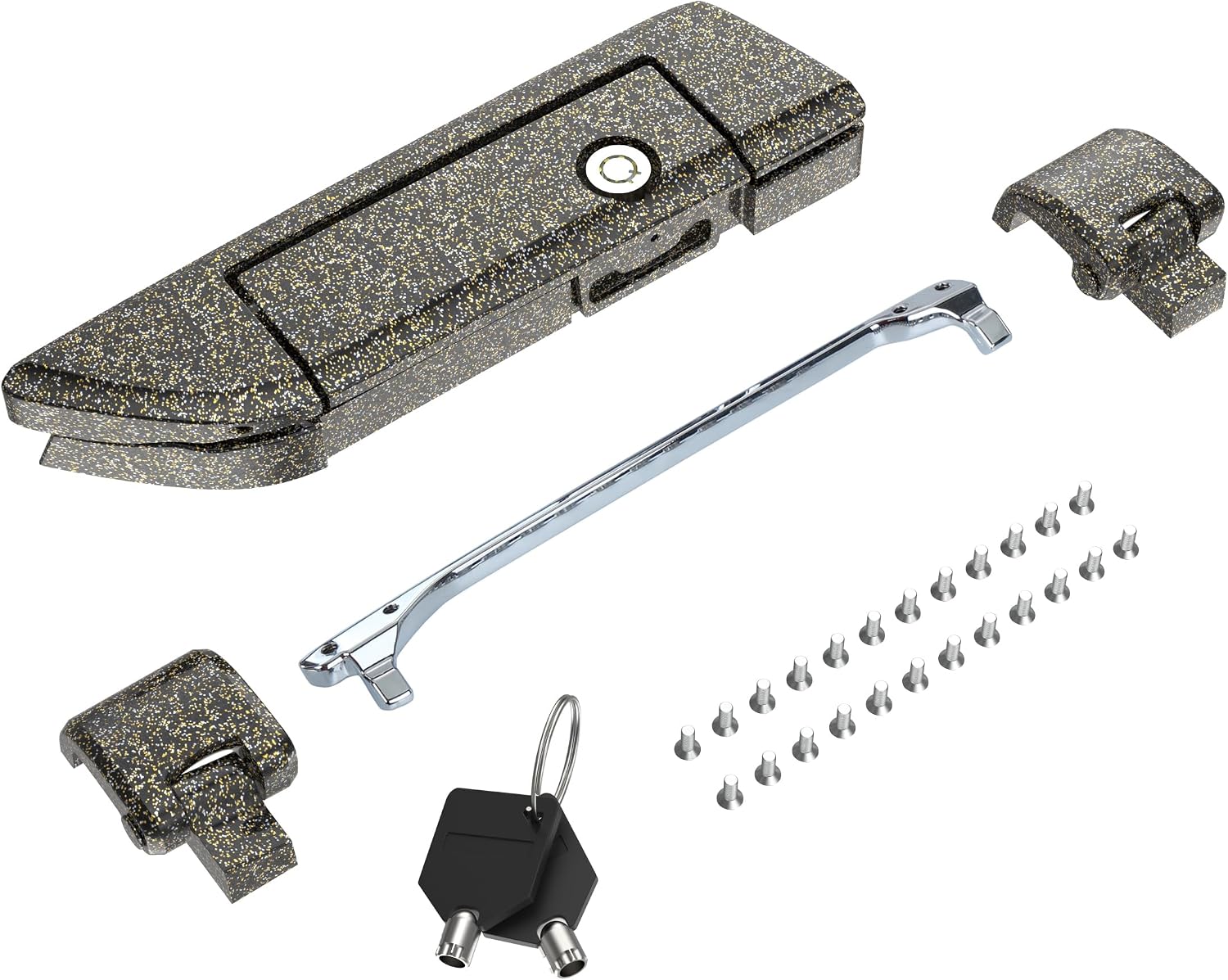 Tour Pack Latches Hinges Fit for Harley Touring Razor Chopped King Pak Road King Road Glide Street Glide Electra Glide 2014-2025 Hard Candy Black Gold Flake