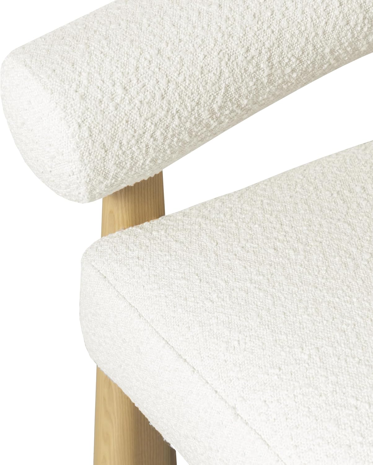 Tov Furniture Spara Cream Performance Boucle Accent Chair (Cream)