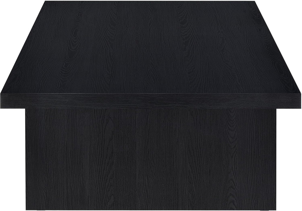 Coaster Home Furnishings Max Rectangular Engineered Laminate Coffee Table Black