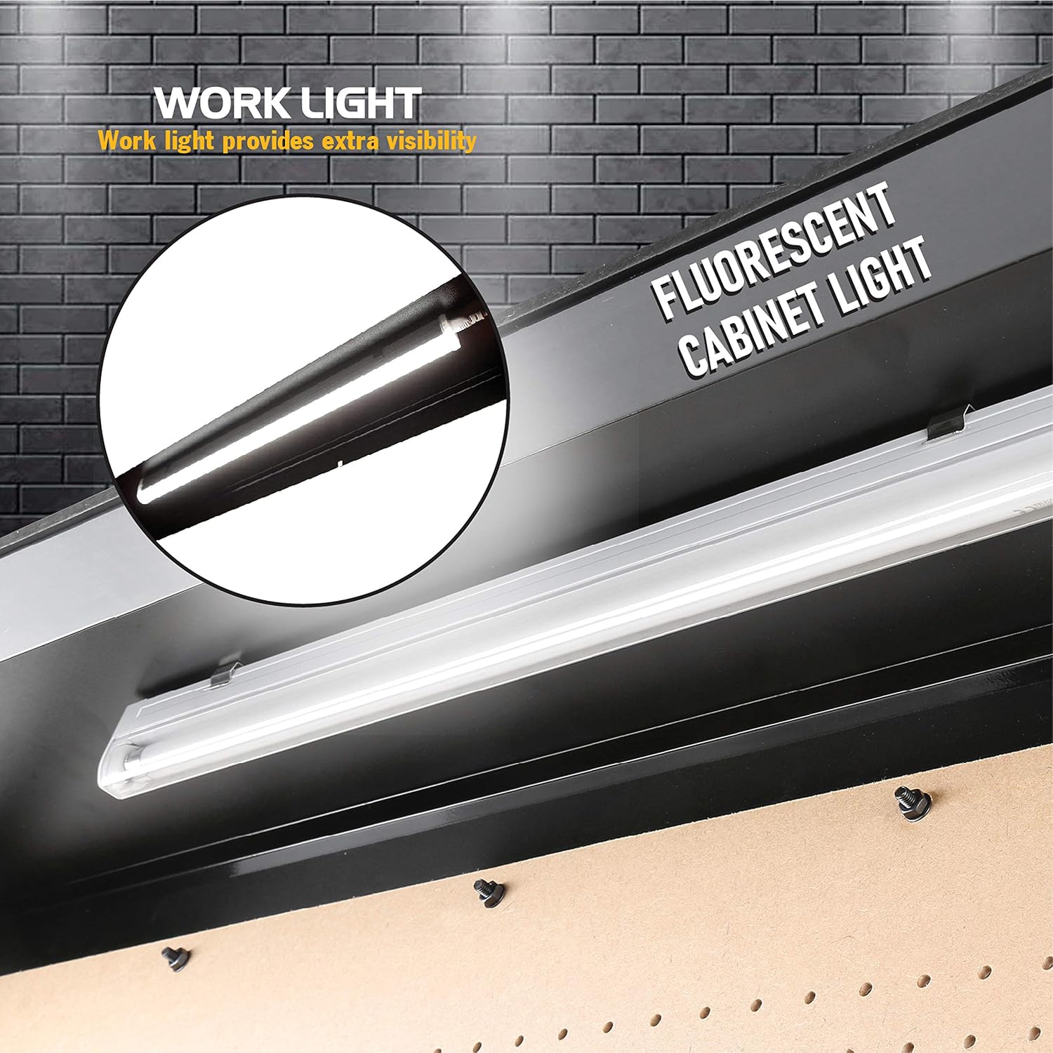 Olympia Tools Multi-Purpose Workbench With Light, 82-802 , Black