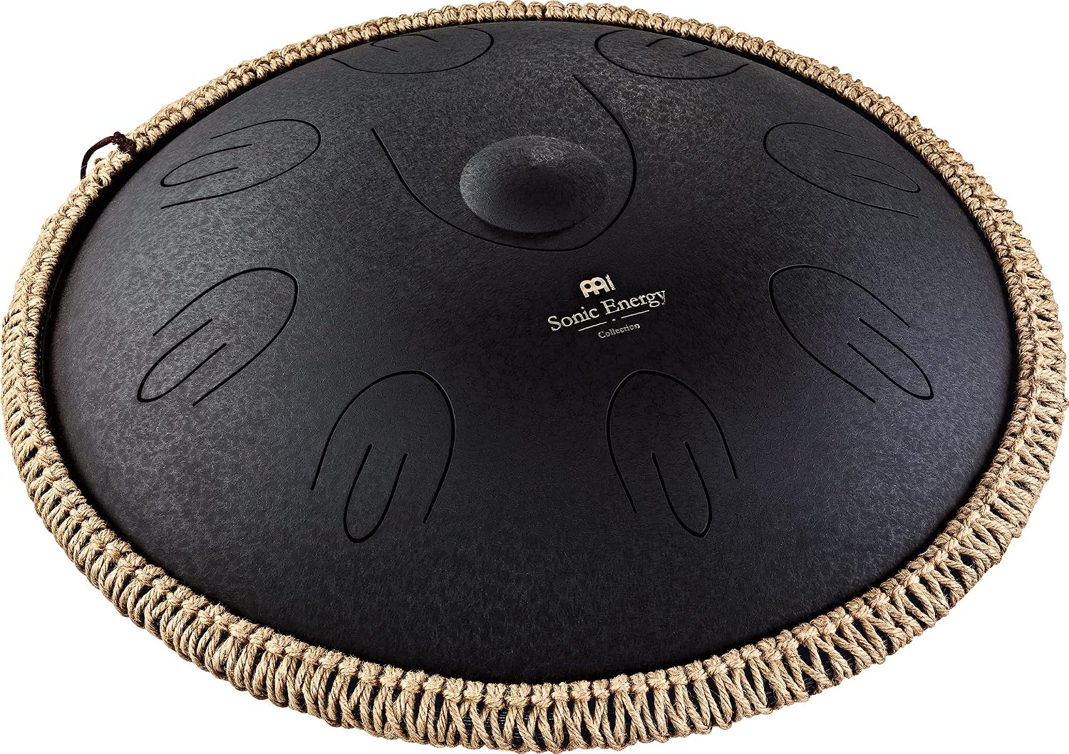 Meinl Sonic Energy Octave Steel Tongue Drum 9 Notes 16' with Mallets, Bag — Sound Healing Instrument for Musical Education, Meditation, ASMR, Yoga
