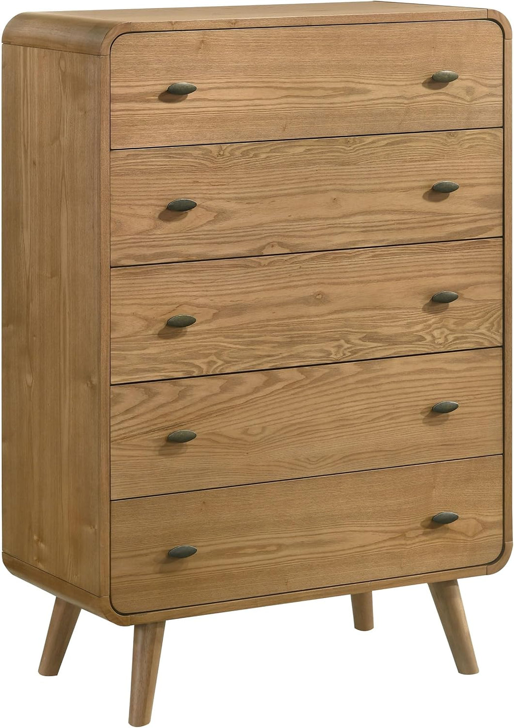 Coaster Home Furnishings Robyn 5-Drawer Bedroom Chest of Drawers Light Ash