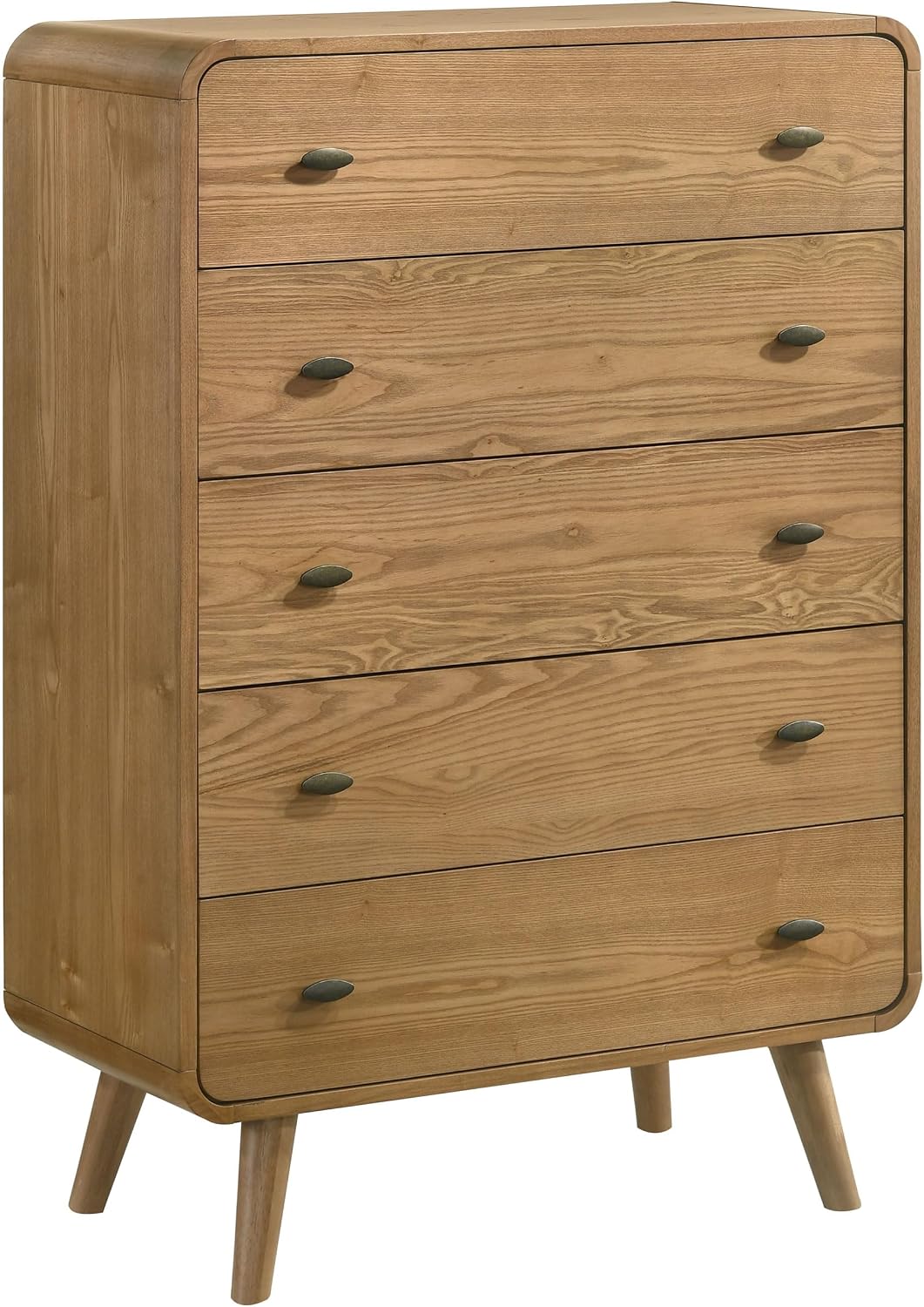 Coaster Home Furnishings Robyn 5-Drawer Bedroom Chest of Drawers Light Ash