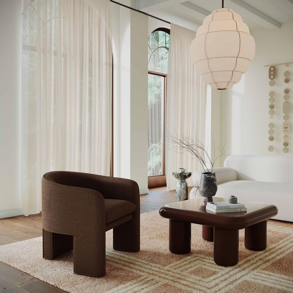 Tov Furniture Memphis Chocolate Brown Coffee Table