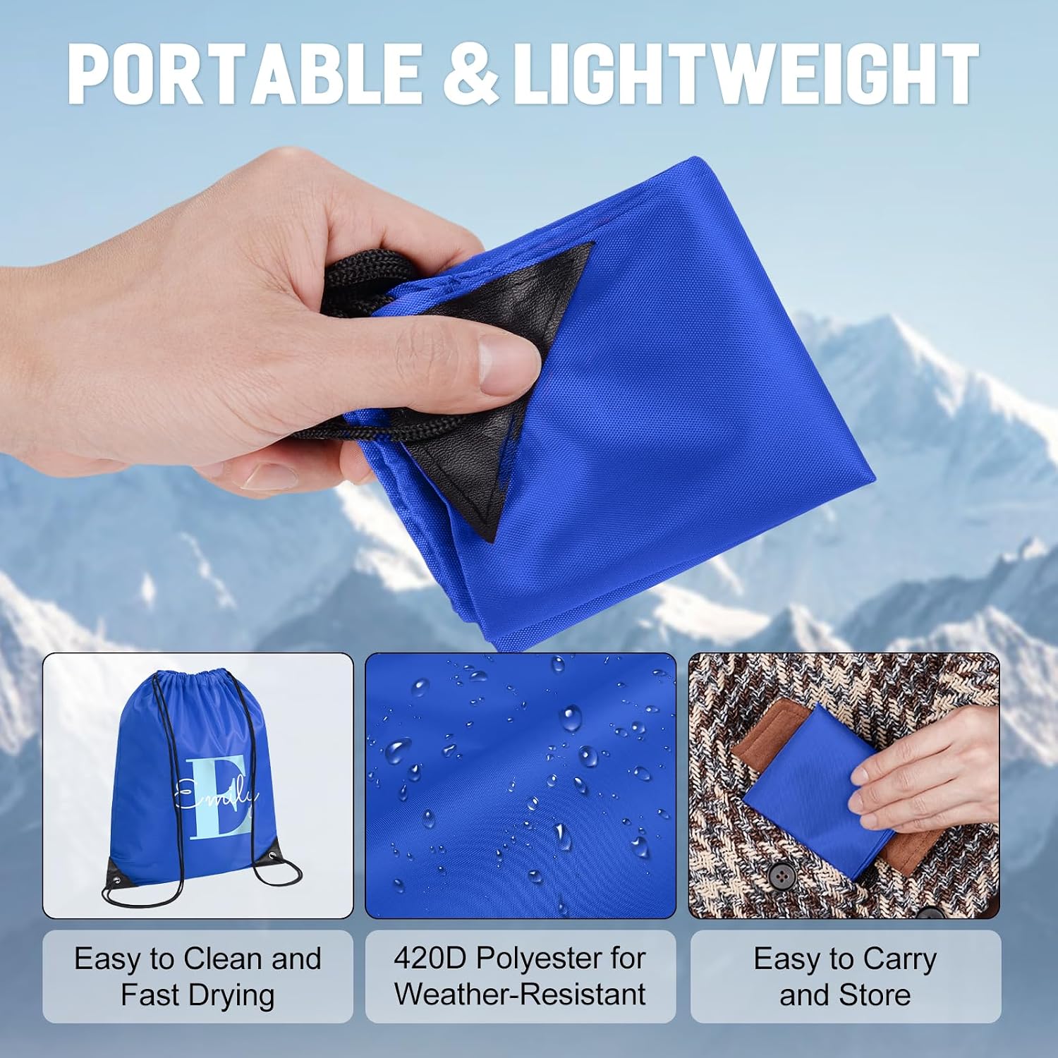 Fyore Custom Drawstring Bags with Logo Text, 200 Pack Bulk Personalized Promotional Items with Your Logo, 420D Polyester Customize Cinch Sack Bags for Travelling, Gym, Business Events, Daily Use