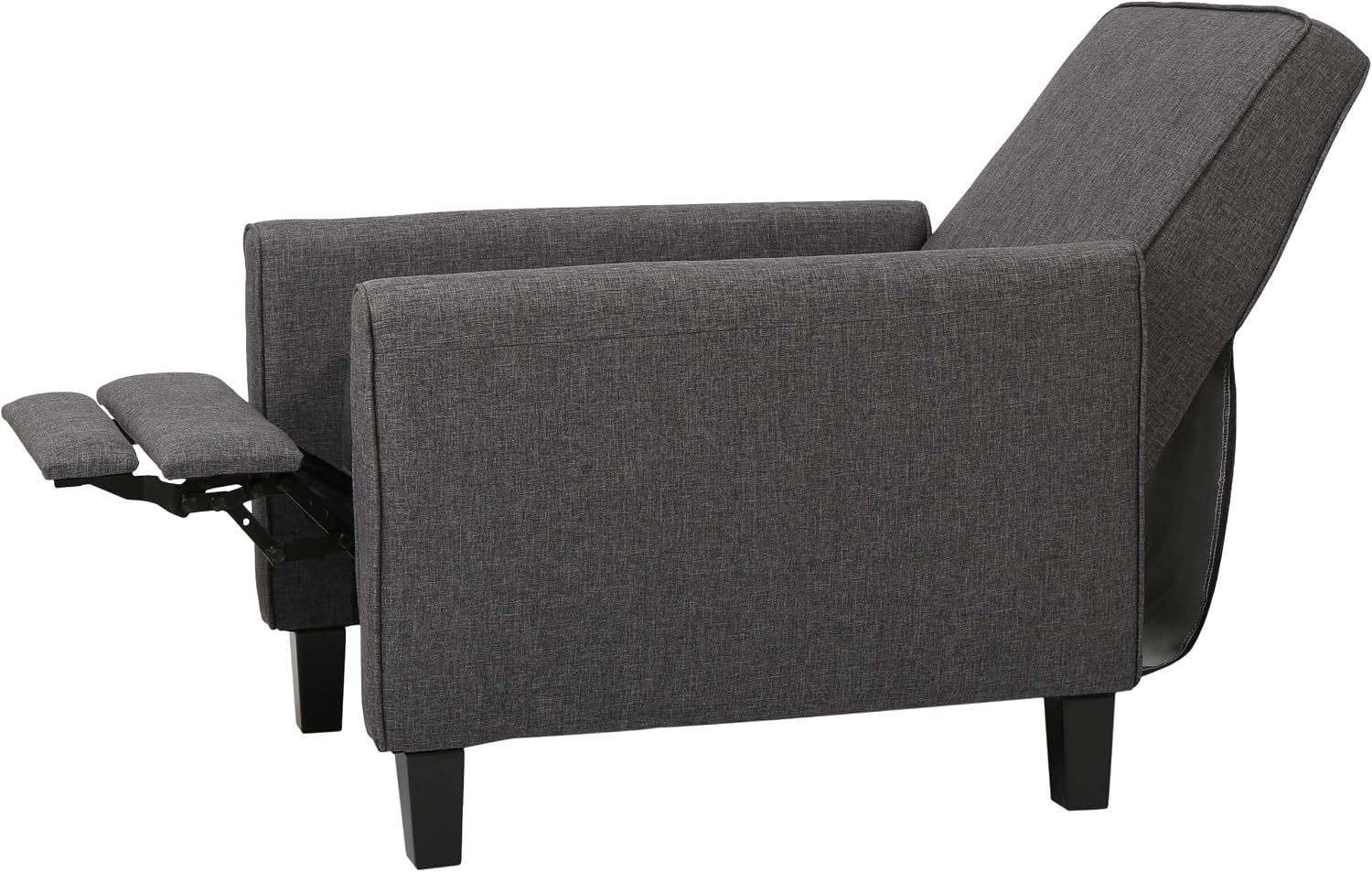 Christopher Knight Home Emmie Fabric Recliner (Set of 2), Smoke, Dark Brown