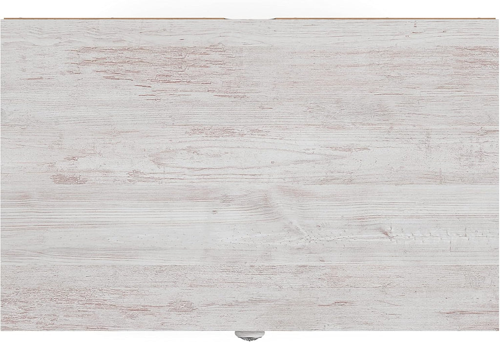 Signature Design by Ashley Paxberry Boho 5 Drawer Chest of Drawers, Whitewash