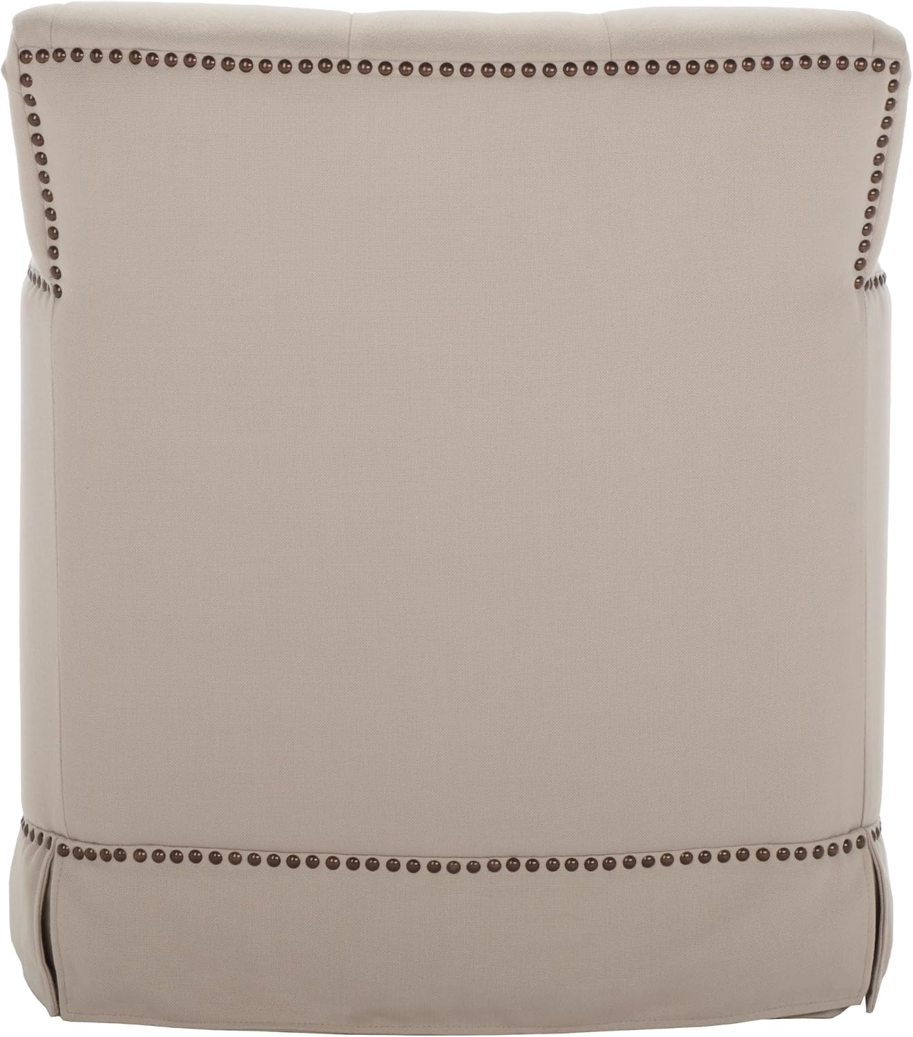 SAFAVIEH Mercer Collection Millicent Taupe Swivel Accent Chair, Standard