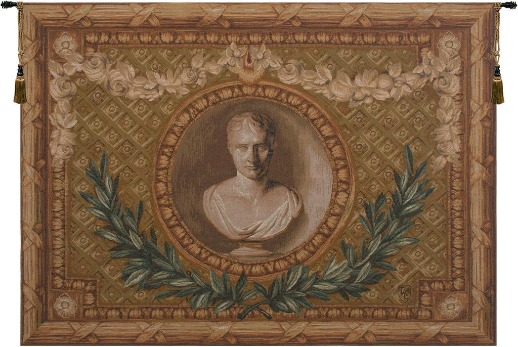 C Charlotte Home Furnishings Inc Napoleon French Tapestry Wall Hanging | Viscose Cotton and Polyester Blend Wall Art | 44 in. x 58 in | Home Decor Accents