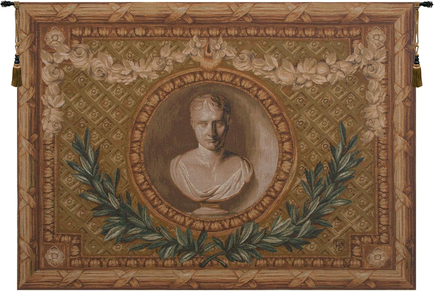 C Charlotte Home Furnishings Inc Napoleon French Tapestry Wall Hanging | Viscose Cotton and Polyester Blend Wall Art | 44 in. x 58 in | Home Decor Accents