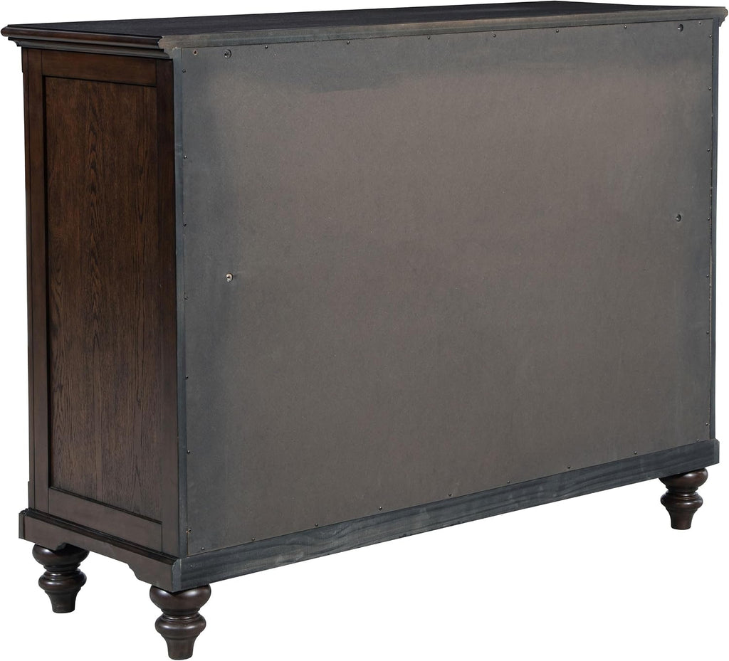 Coaster Home Furnishings Andover Traditional 58-inch 8-Drawer Bedroom Dresser Clothing Storage Cabinet Wide Chest of Drawers Organizer Unit Dark Oak 223633
