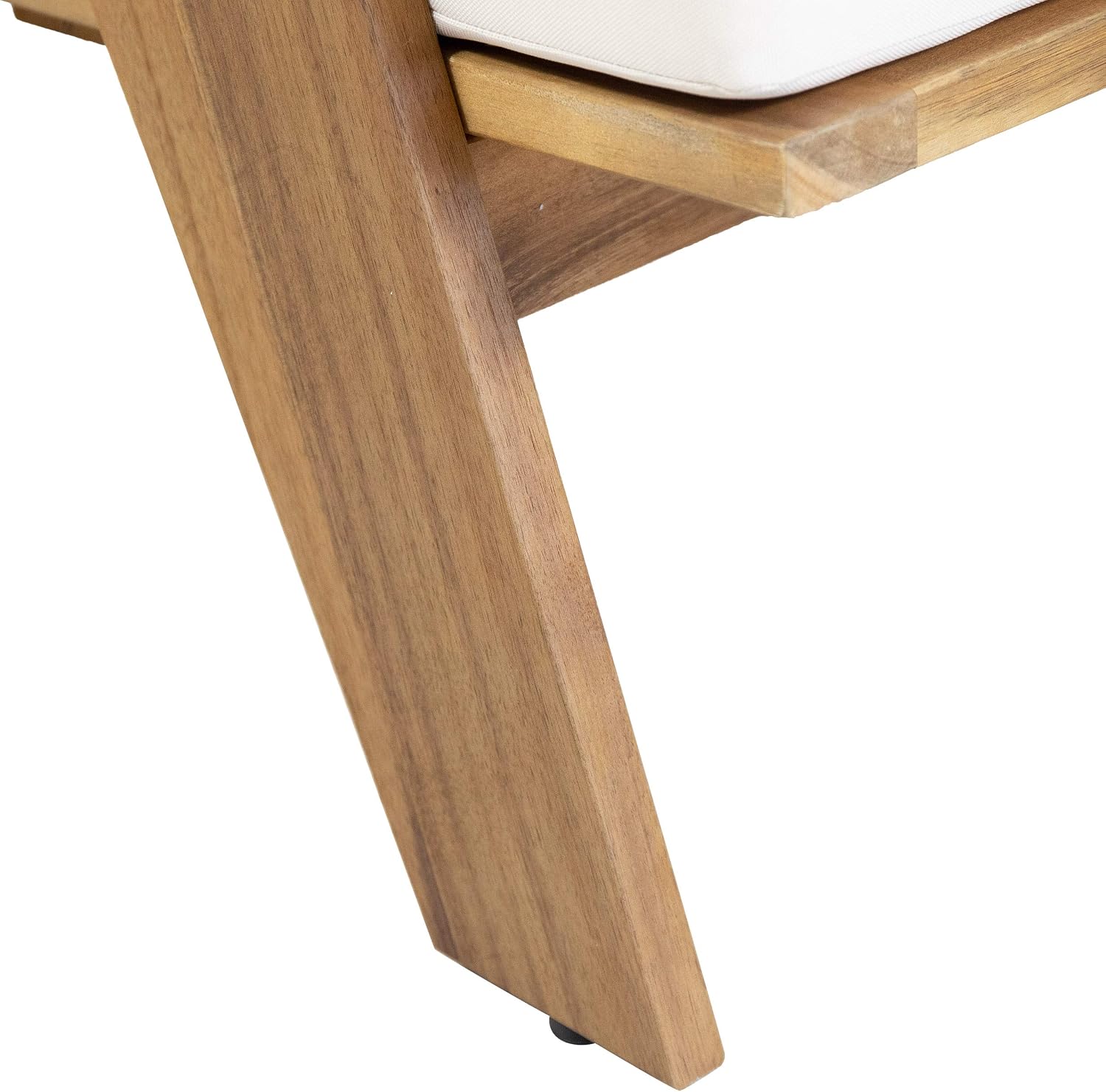 Christopher Knight Home Arcola Outdoor Club Chair with Cushion - Acacia Wood - Teak/Beige (Set of 2)
